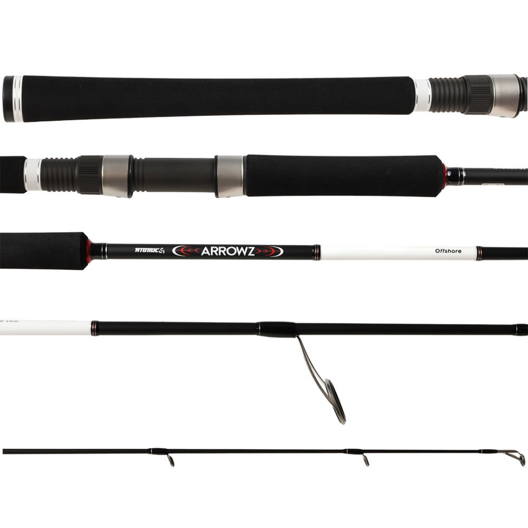 Atomic Arrowz Spinning Fishing Rods-Otto's  Tackle World