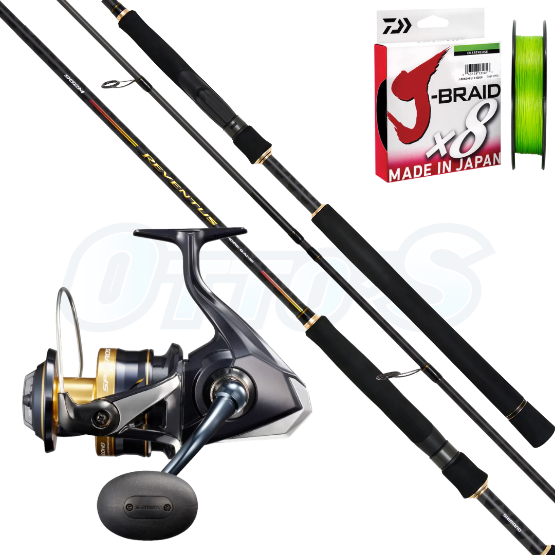 Shimano Spheros SW & Reventus All-Rounder Rockfishing Combo