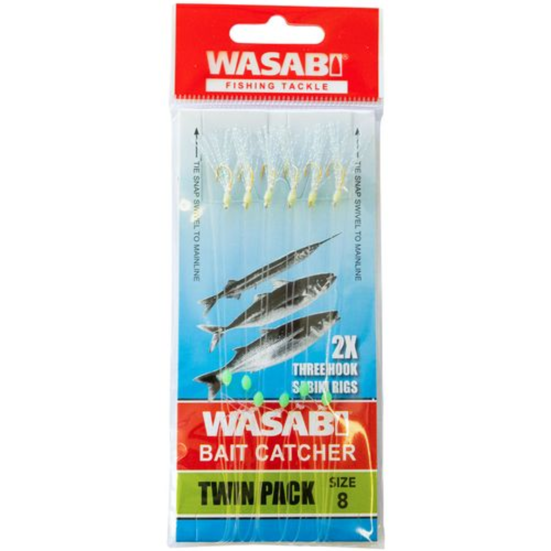 Black Magic Wasabi Sabiki Bait Jigs Twin Pack