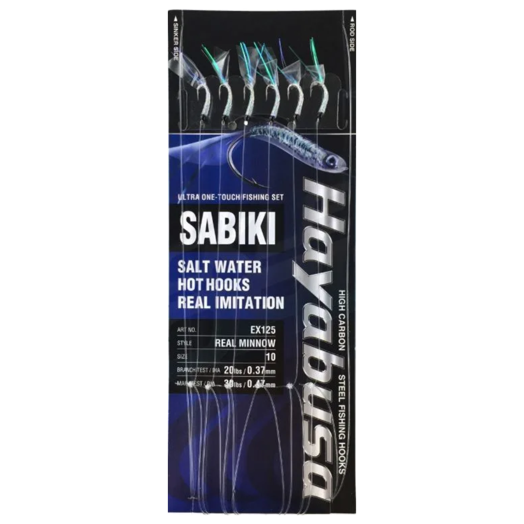 Hayabusa EX125 Sabiki Bait Jig Real Minnow