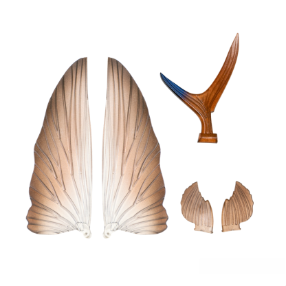 Nomad Design Slipstream Flying Fish 200mm Replacement Wing Sets-Otto's  Tackle World