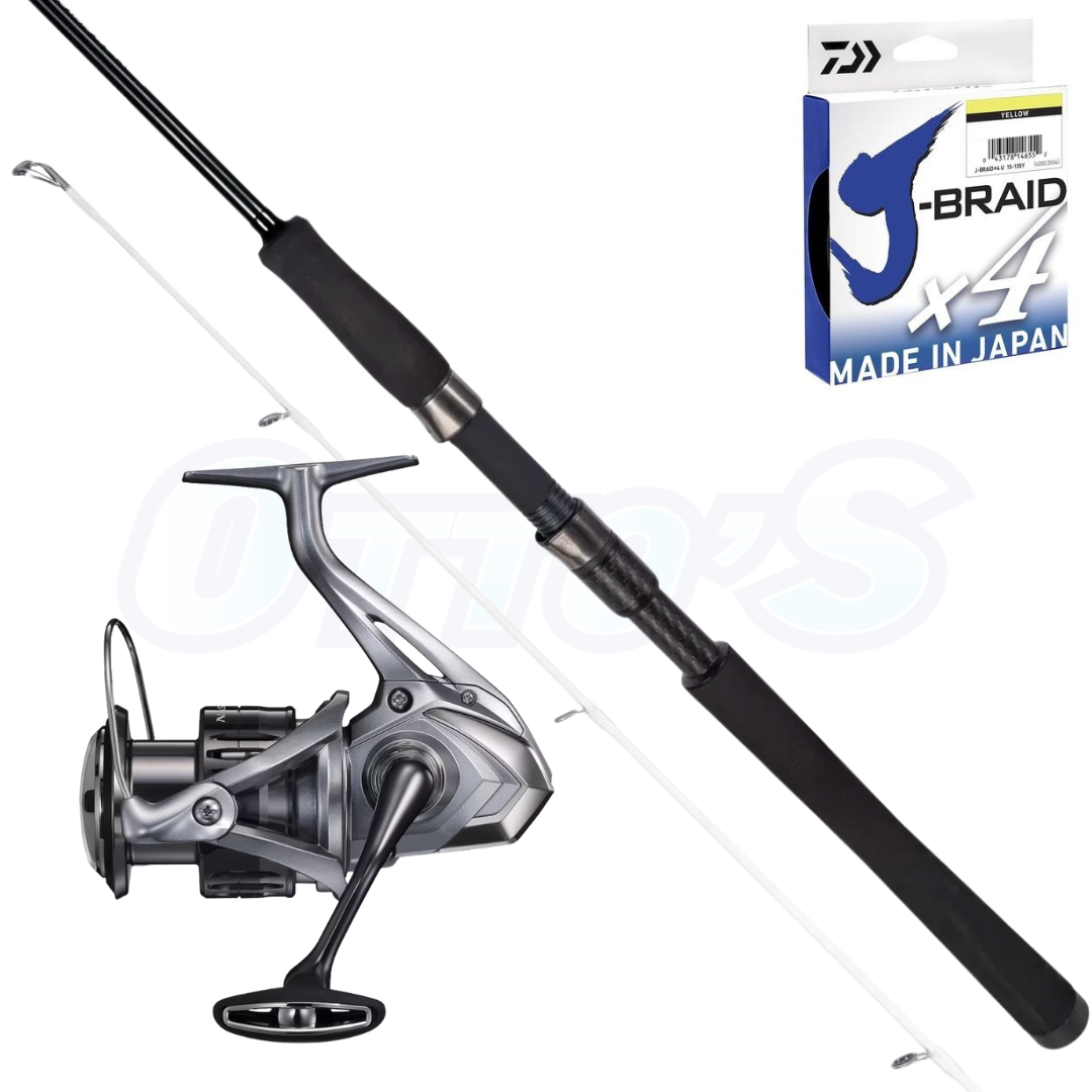 Shimano Nasci and Abu Garcia Veritas Estuary Combo Medium