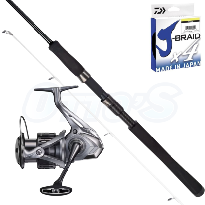 Shimano Nasci and Abu Garcia Veritas Estuary Combo Medium