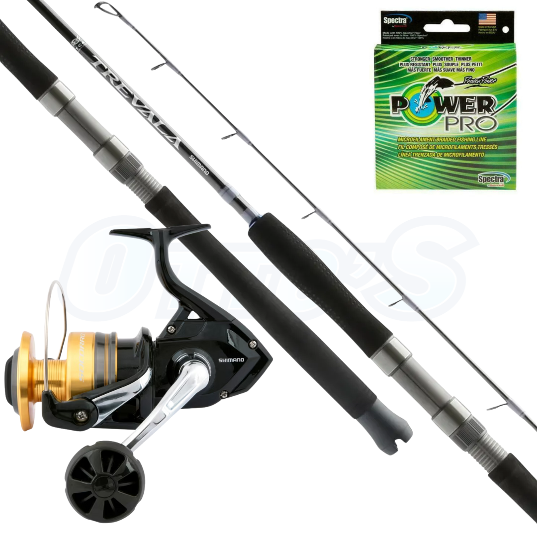 Shimano Socorro & Trevala Heavy Offshore Spinning Fishing Combo