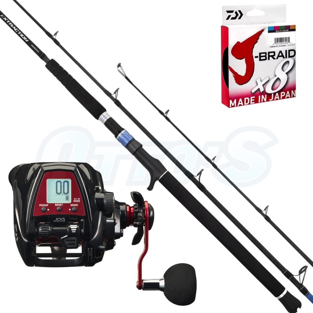 Daiwa Leobritz & Shimano Extraction Light Electric Fishing Combo