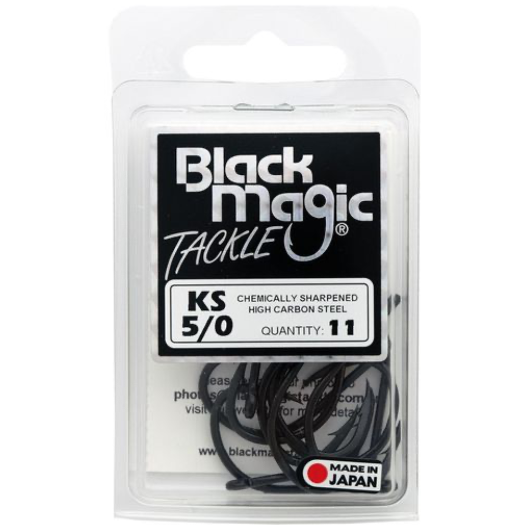 Black Magic KS Hooks Economy pack-Otto's  Tackle World