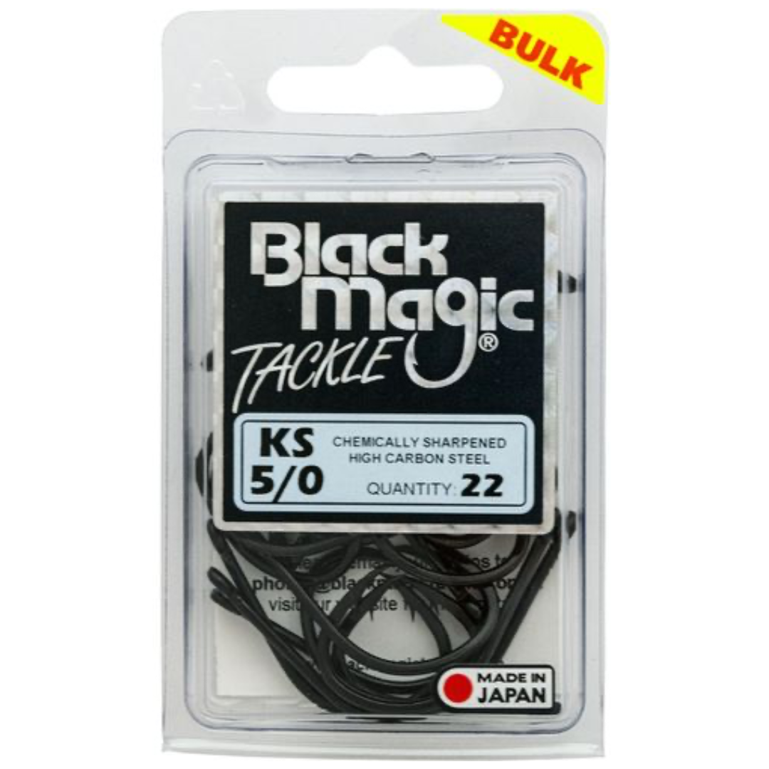 Black Magic KS Hooks Large Bulk pack-Otto's  Tackle World
