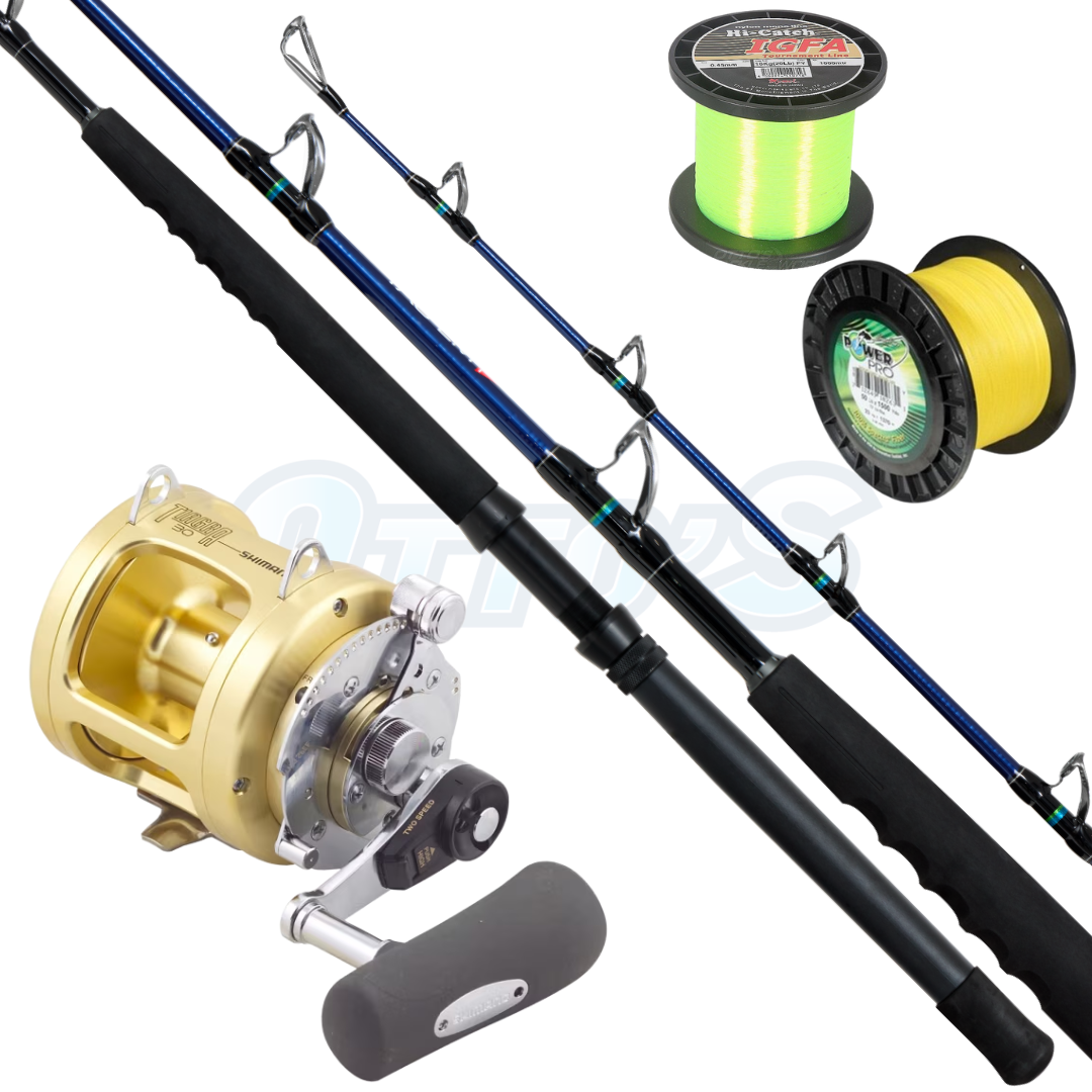 Shimano Tag-Em & Tiagra 30A 24kg Gamefishing Combo