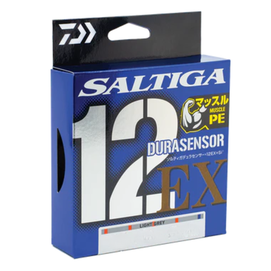Saltiga 12 EX SI3+ 400m Grey Fishing Braid