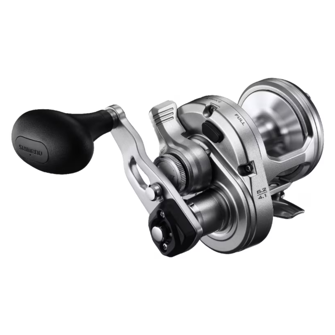 23 Shimano Speedmaster 8 Lever Drag 2 Speed Overhead Fishing Reel