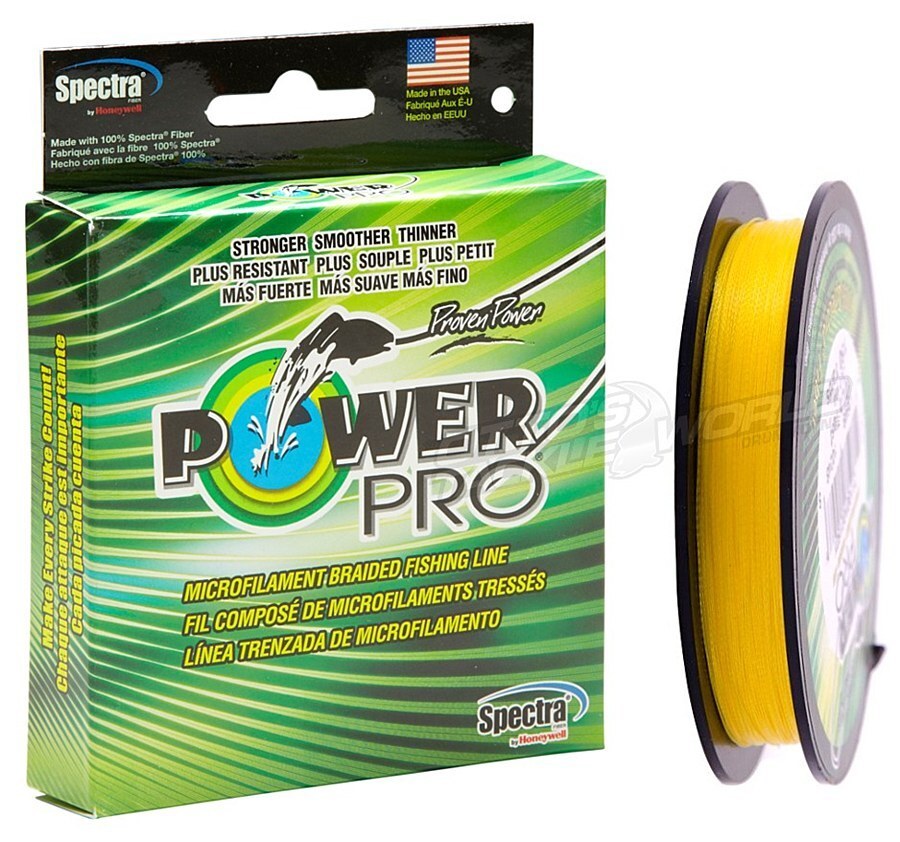 PowerPro Braid Line 150 Yards Yellow-Otto's  Tackle World