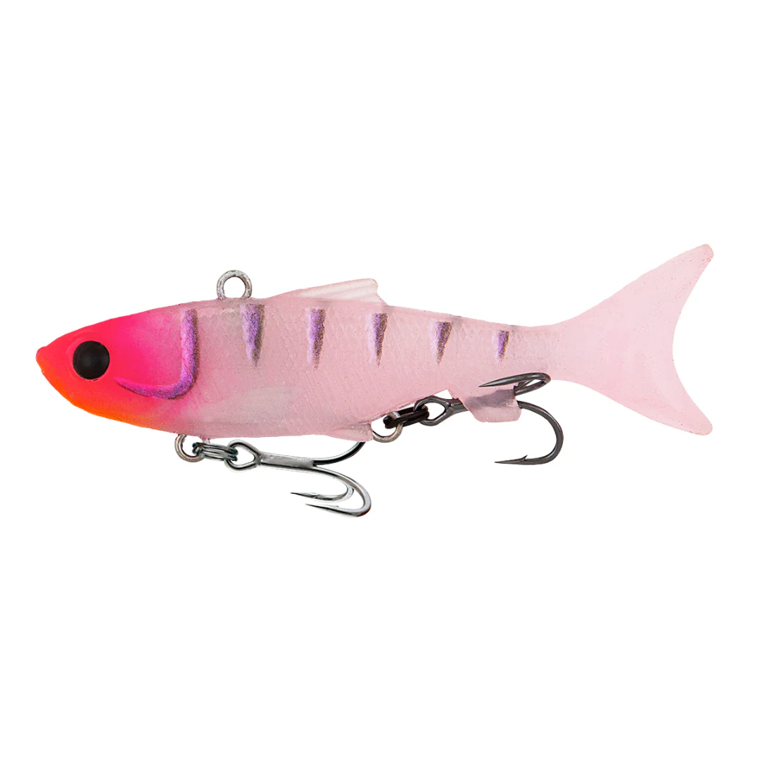 Samaki Vibelicious Thumper 70mm 10.8g Soft Vibe Fishing Lures-Otto's  Tackle World