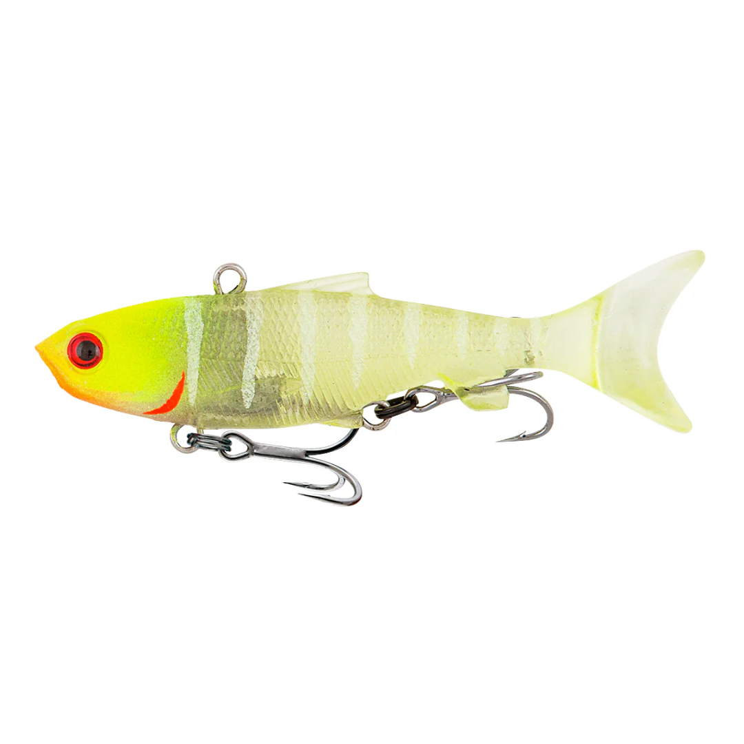 Samaki Vibelicious Thumper 70mm 10.8g Soft Vibe Fishing Lures-Otto's  Tackle World