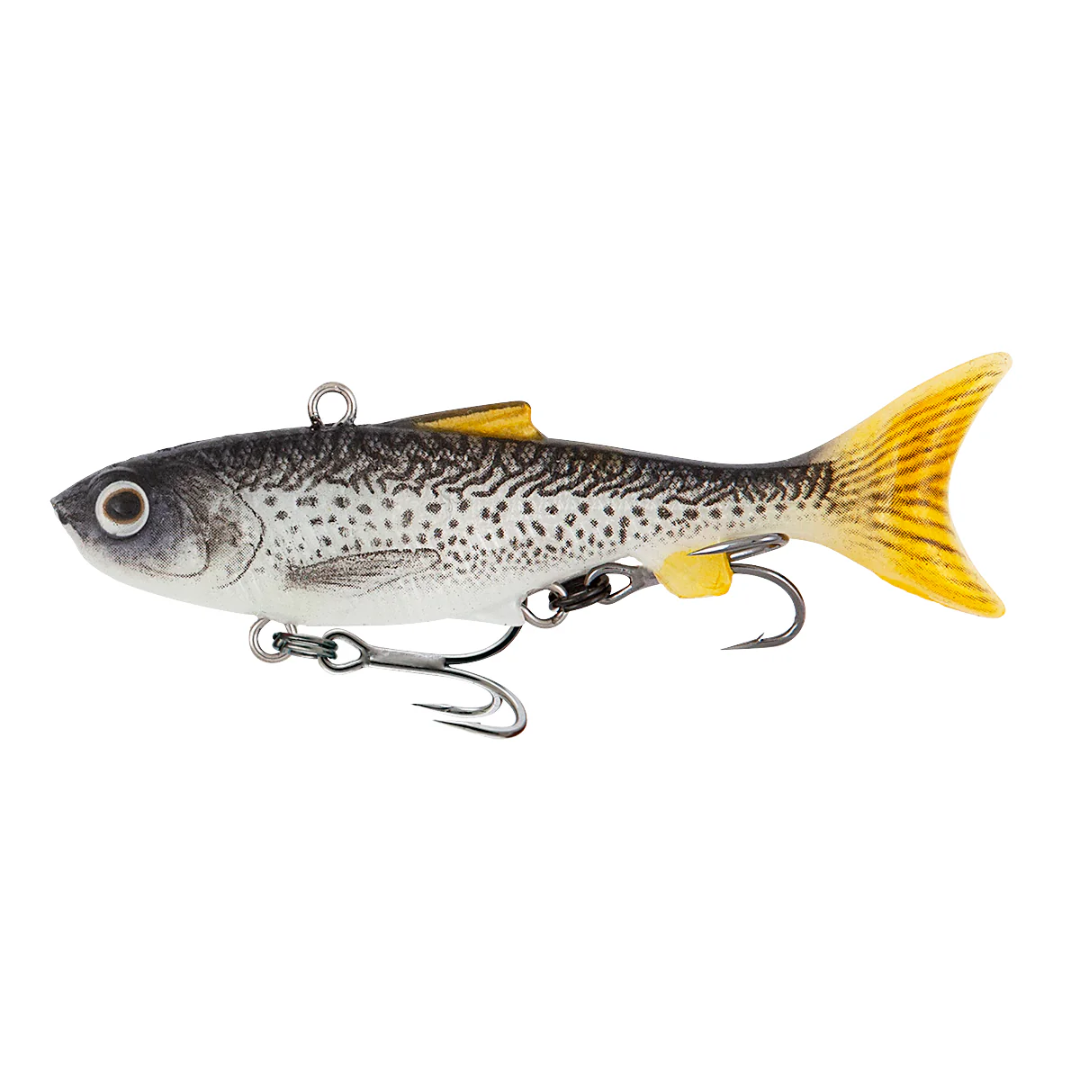 Samaki Vibelicious Thumper 70mm 10.8g Soft Vibe Fishing Lures-Otto's  Tackle World
