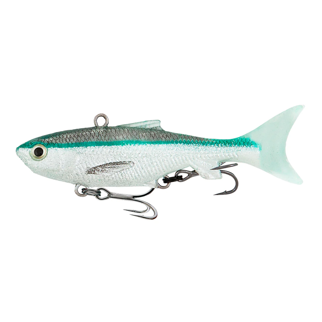 Samaki Vibelicious Thumper 70mm 10.8g Soft Vibe Fishing Lures-Otto's  Tackle World