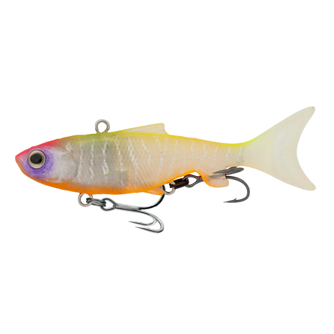 Samaki Vibelicious Thumper 70mm 10.8g Soft Vibe Fishing Lures-Otto's  Tackle World
