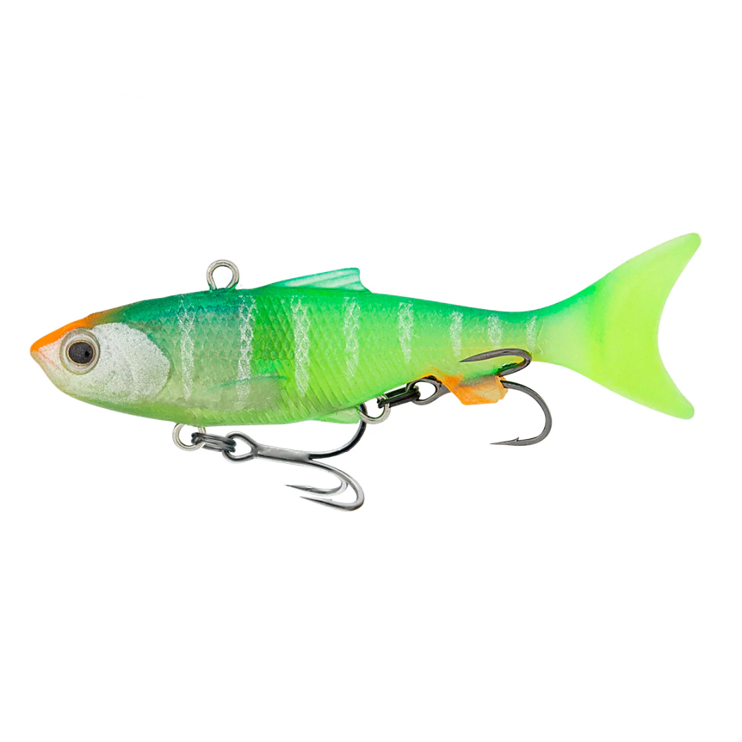 Samaki Vibelicious Thumper 70mm 10.8g Soft Vibe Fishing Lures-Otto's  Tackle World