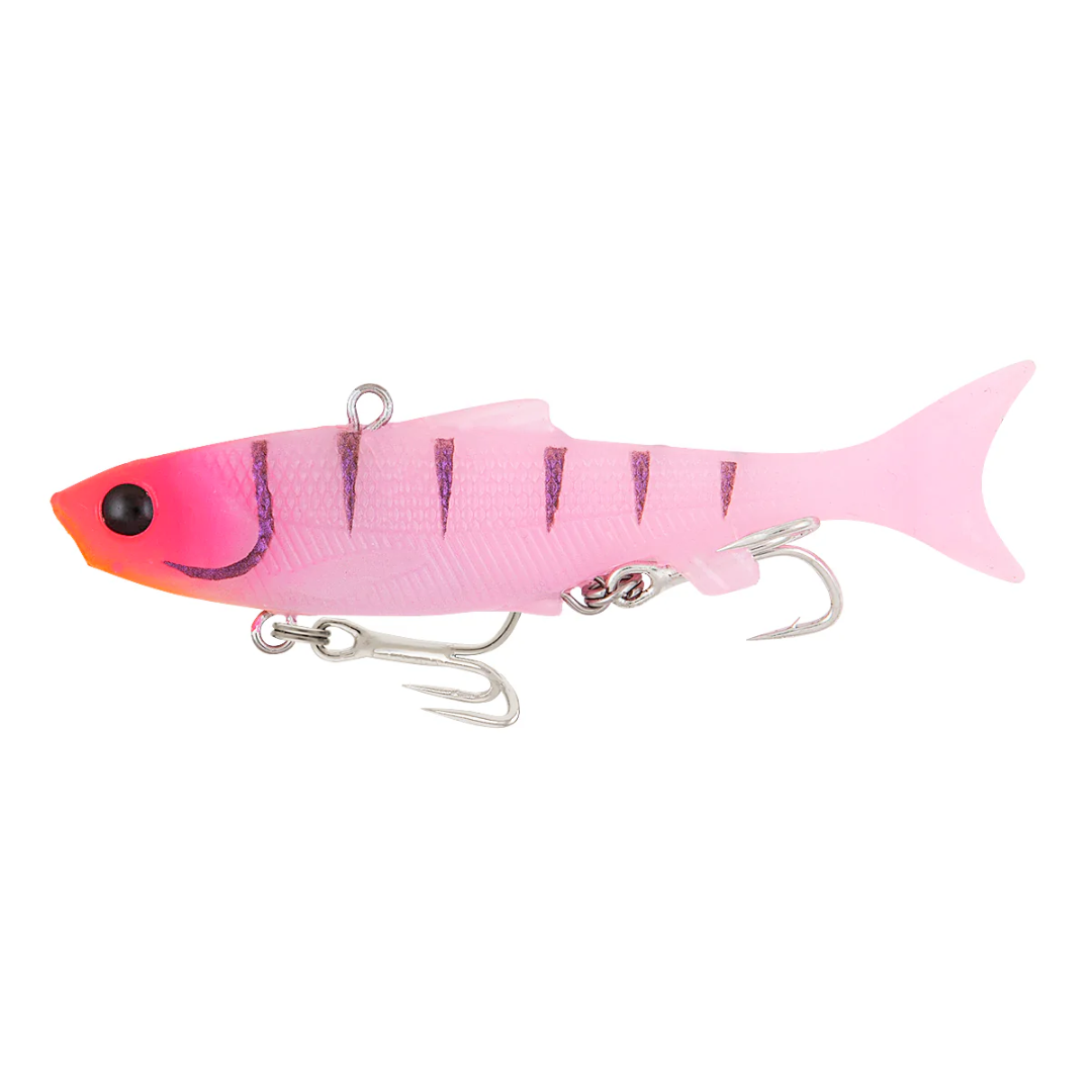 Samaki Vibelicious Thumper 100mm 22g Soft Vibe Fishing Lures-Otto's  Tackle World