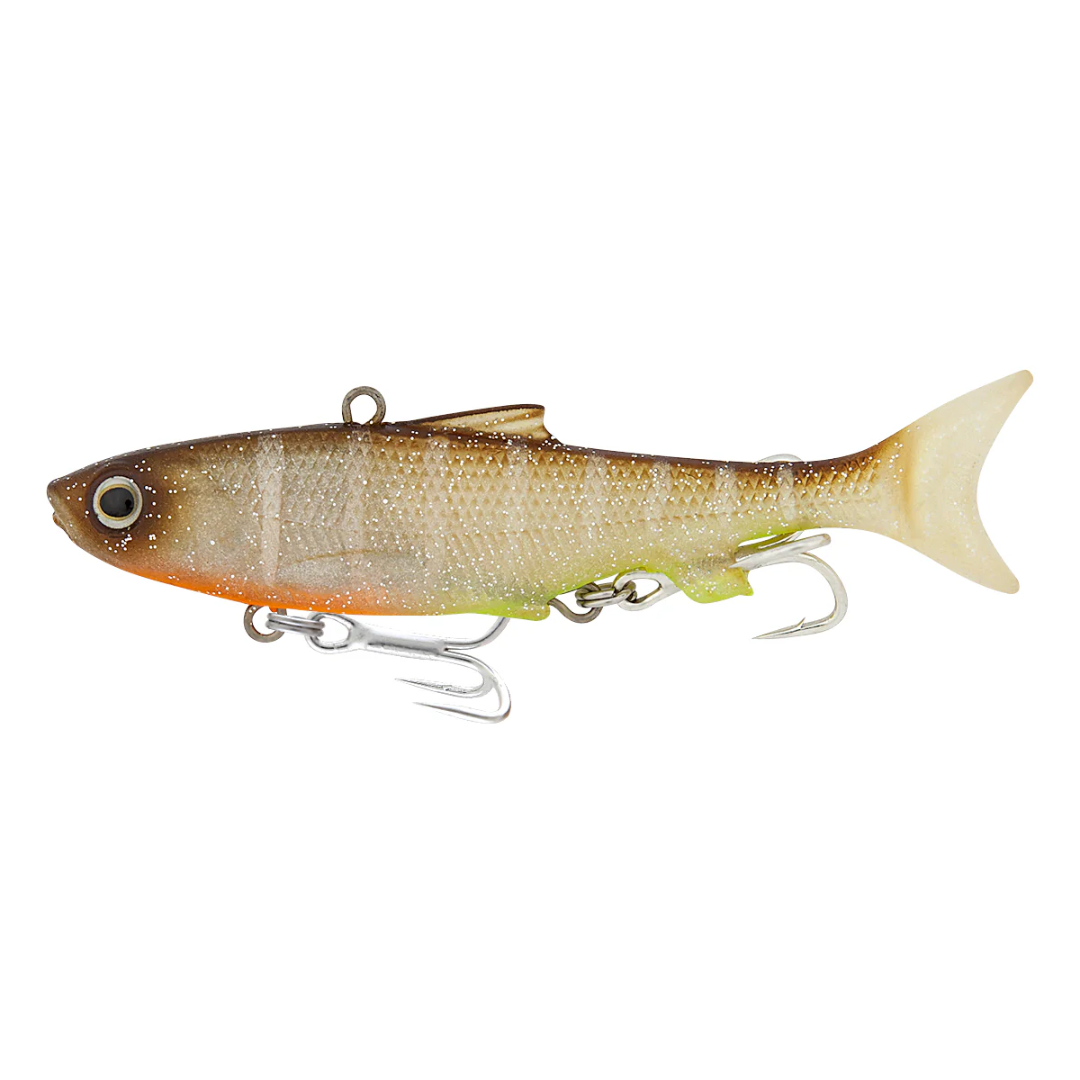 Samaki Vibelicious Thumper 100mm 22g Soft Vibe Fishing Lures-Otto's  Tackle World