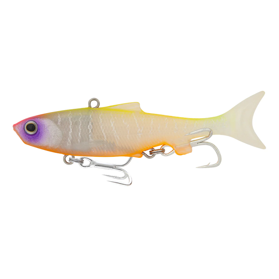 Samaki Vibelicious Thumper 100mm 22g Soft Vibe Fishing Lures-Otto's  Tackle World