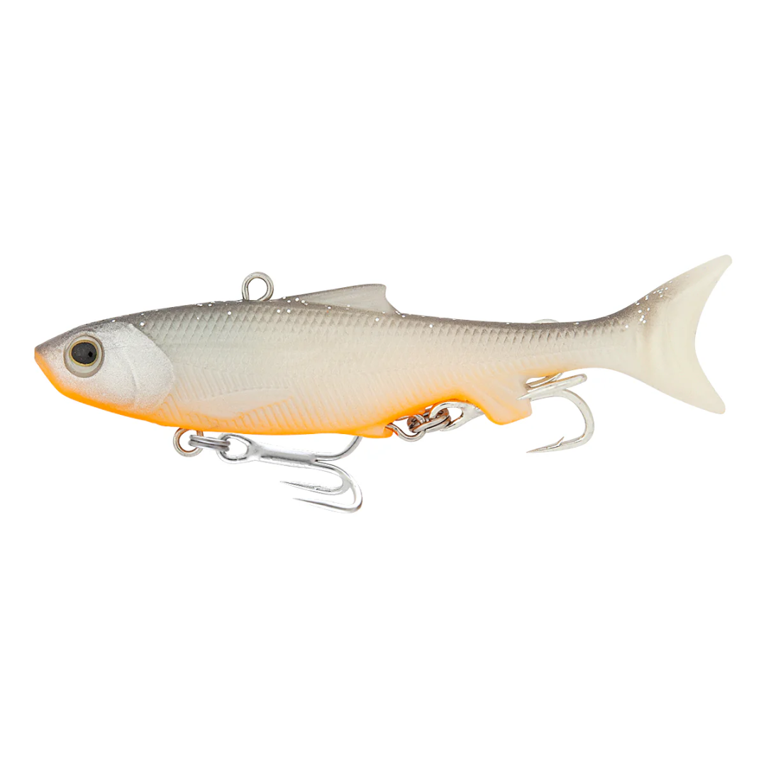 Samaki Vibelicious Thumper 100mm 22g Soft Vibe Fishing Lures-Otto's  Tackle World