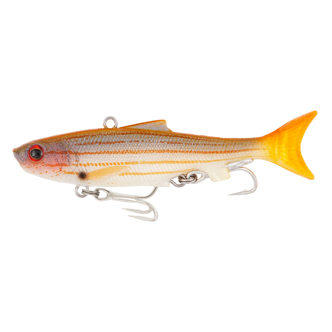 Samaki Vibelicious Thumper 125mm 30.5g Soft Vibe Fishing Lures-Otto's  Tackle World