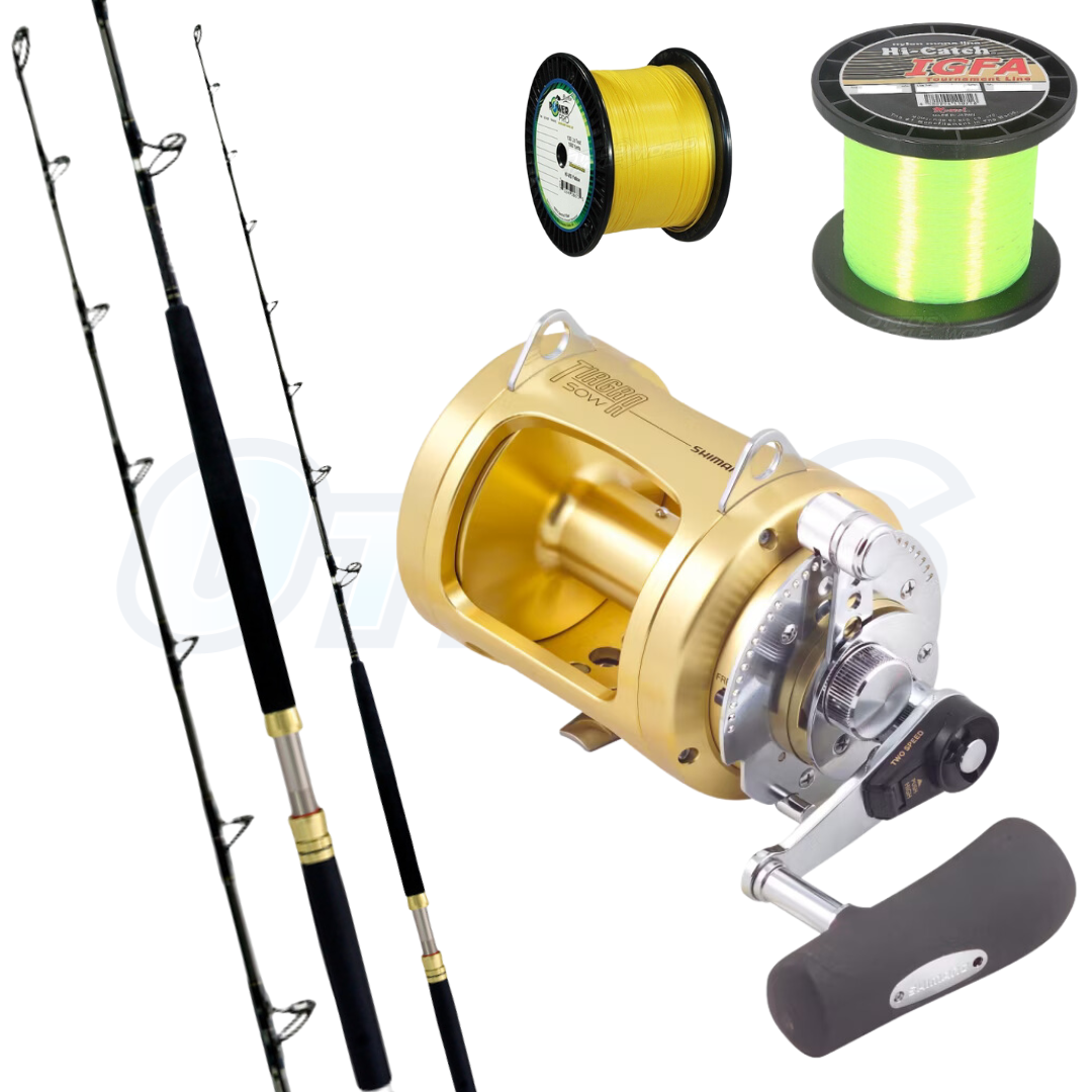 37kg Gamefishing Setup, Shimano Tiagra And Wilson Ocean Warrior-Otto'S  Tackle World