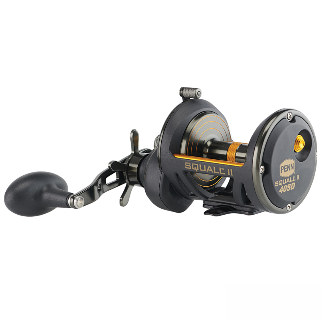 Penn SQLII40SD Squall II 40 SD Overhead Fishing Reel