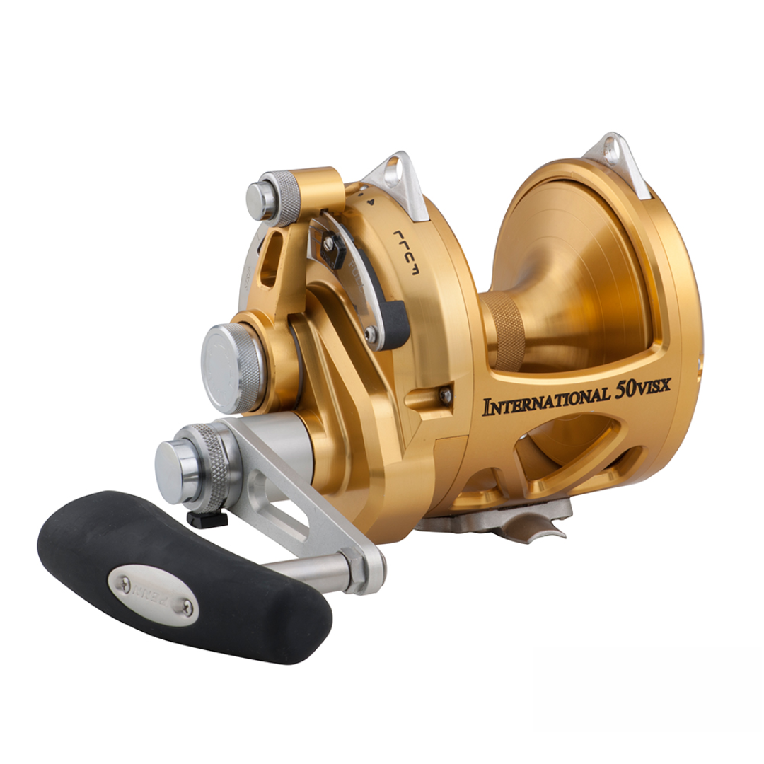 Penn International Gold 50 VISX Overhead Fishing Reel