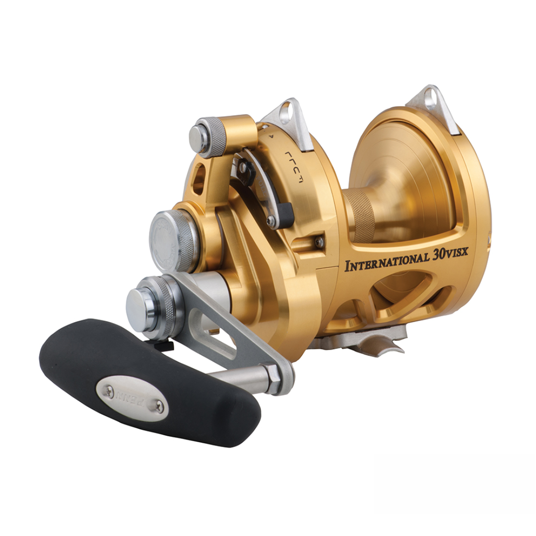 Penn International Gold 30 VISX Overhead Fishing Reel