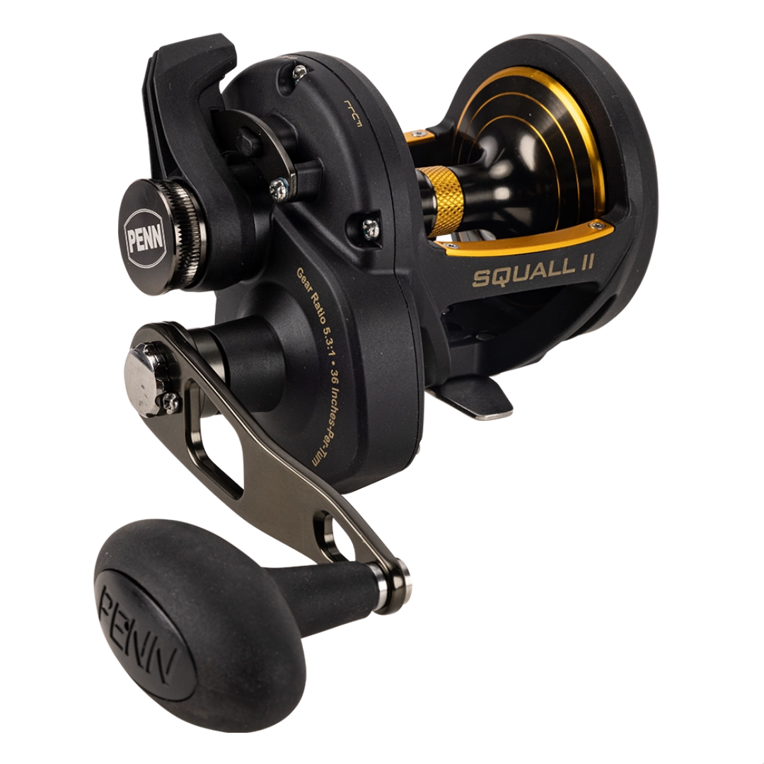Penn SQLII40LD Squall II 40 LD Overhead Fishing Reel