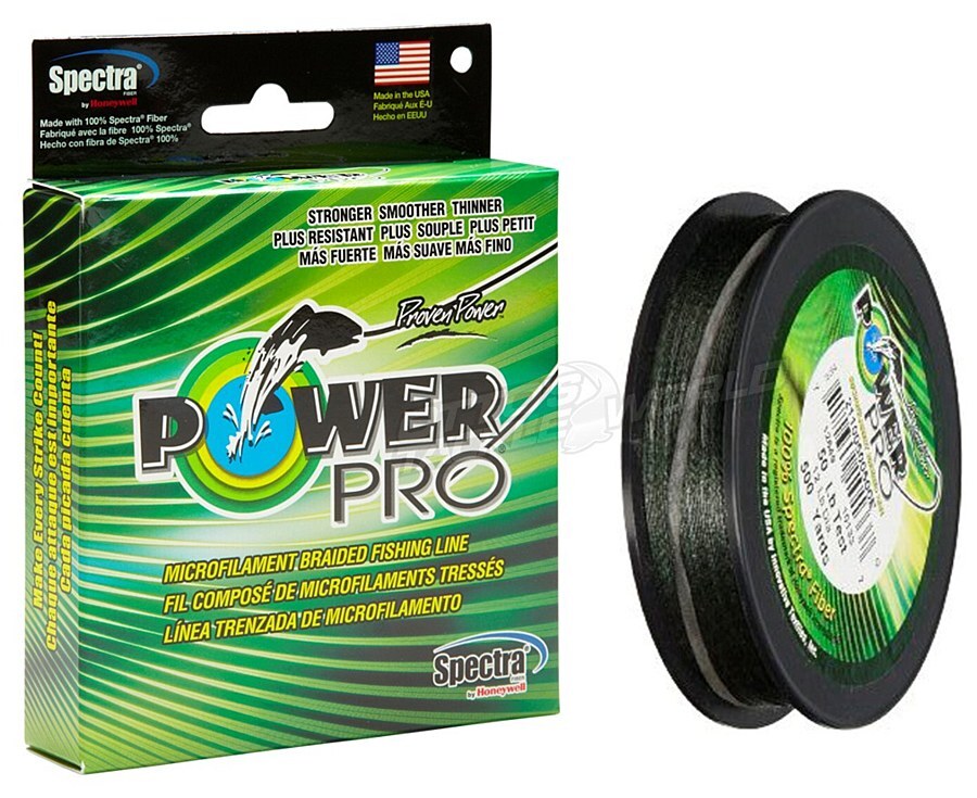 PowerPro Braid Line 300 Yards Moss Green-Otto's  Tackle World