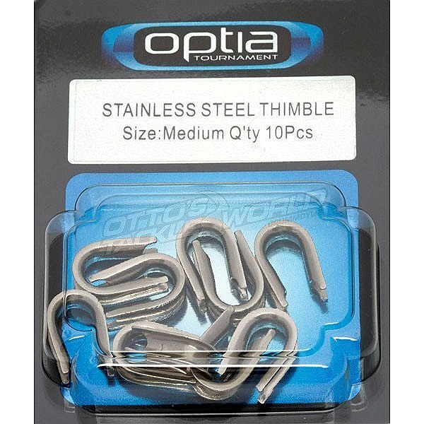 Optia Stainless Steel Thimble-Otto's  Tackle World