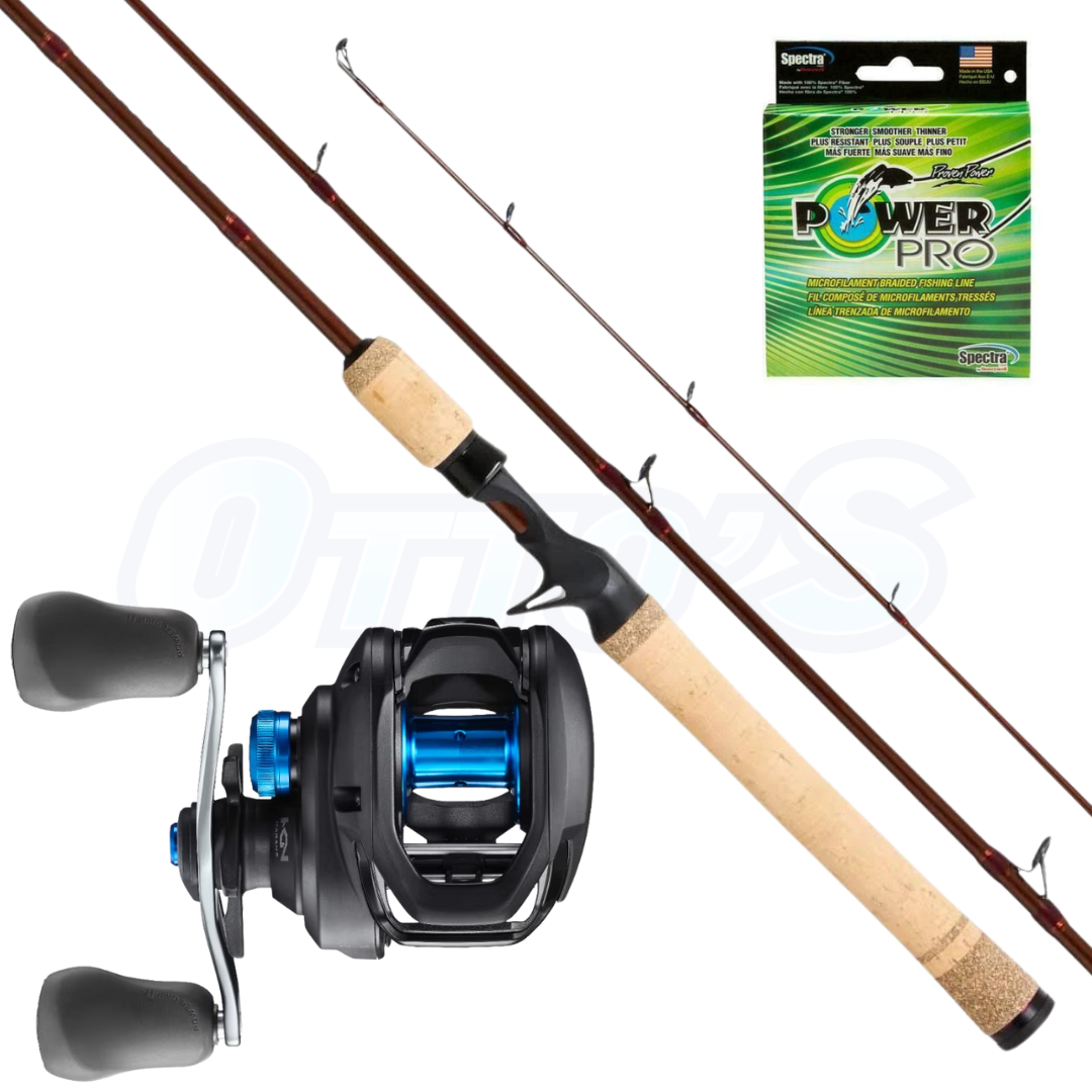 Shimano SLX Raider Barra Baitcast Combo 1