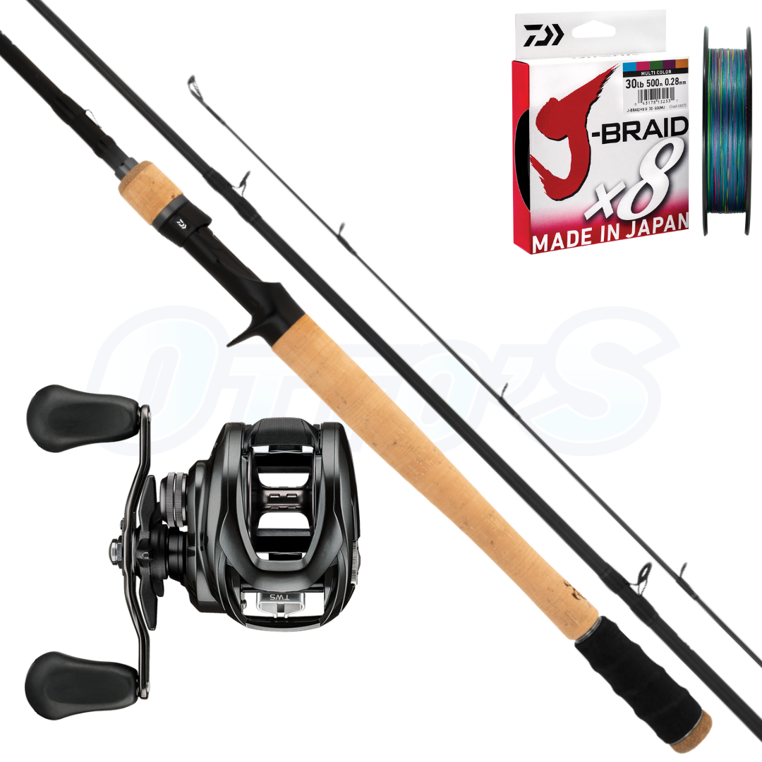 Daiwa Tatula RIGHT HANDED Cod and Barra Heavy Baitcast Combo
