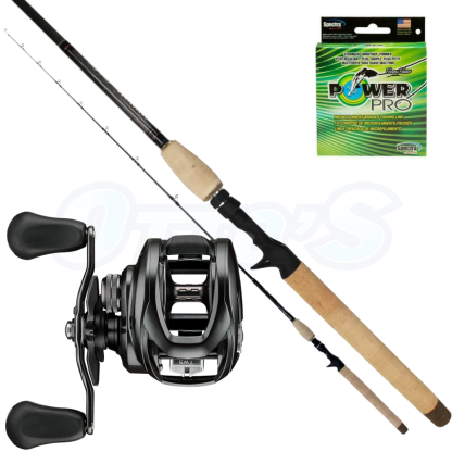 Daiwa Lexa and Wilson Barra Baitcast Combo