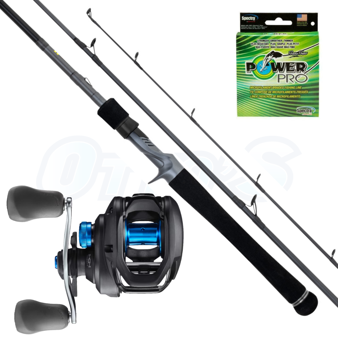 Shimano SLX & Daiwa TD Hyper Barra Baitcast Combo