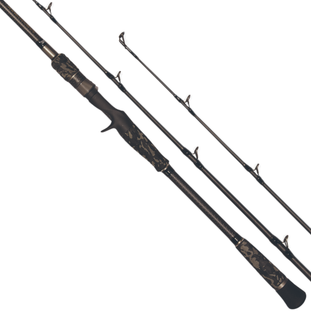 Bone Combat Beast Baitcast Fishing Rod