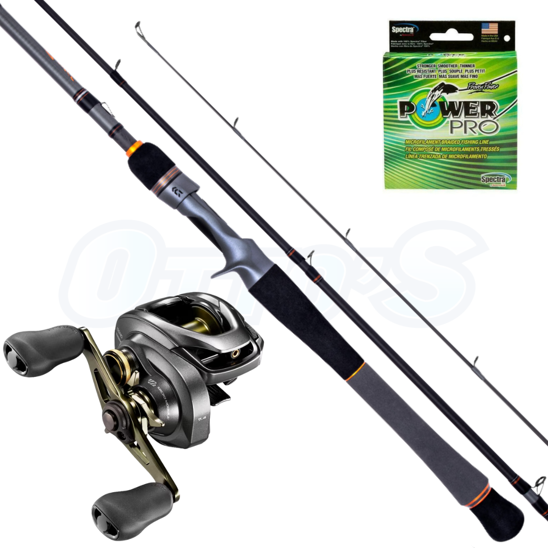 Daiwa TD Zero and Shimano Curado Light Baitcast Combo
