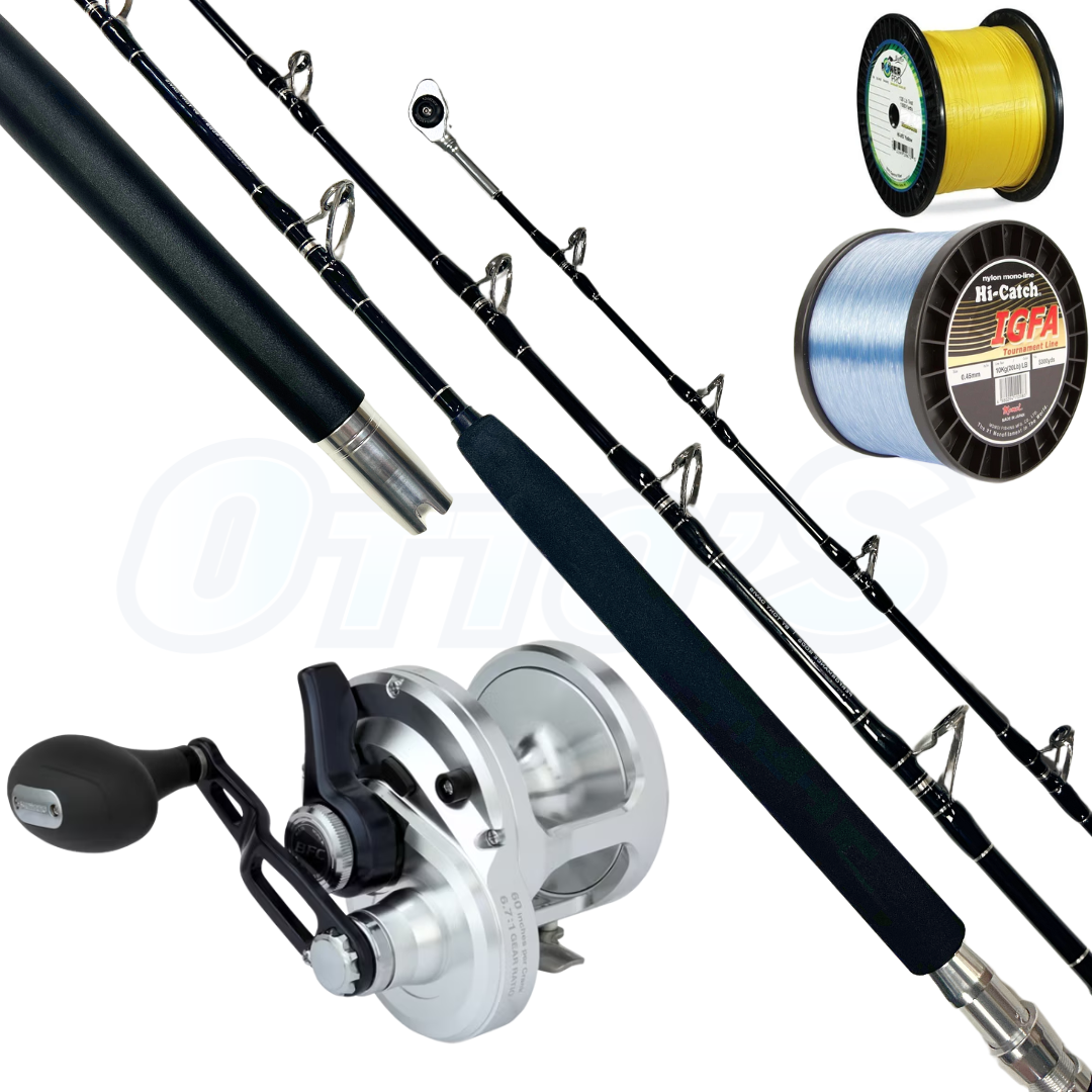 15kg Gamefishing Combo Shimano Talica BFC & Fishfinder Custom