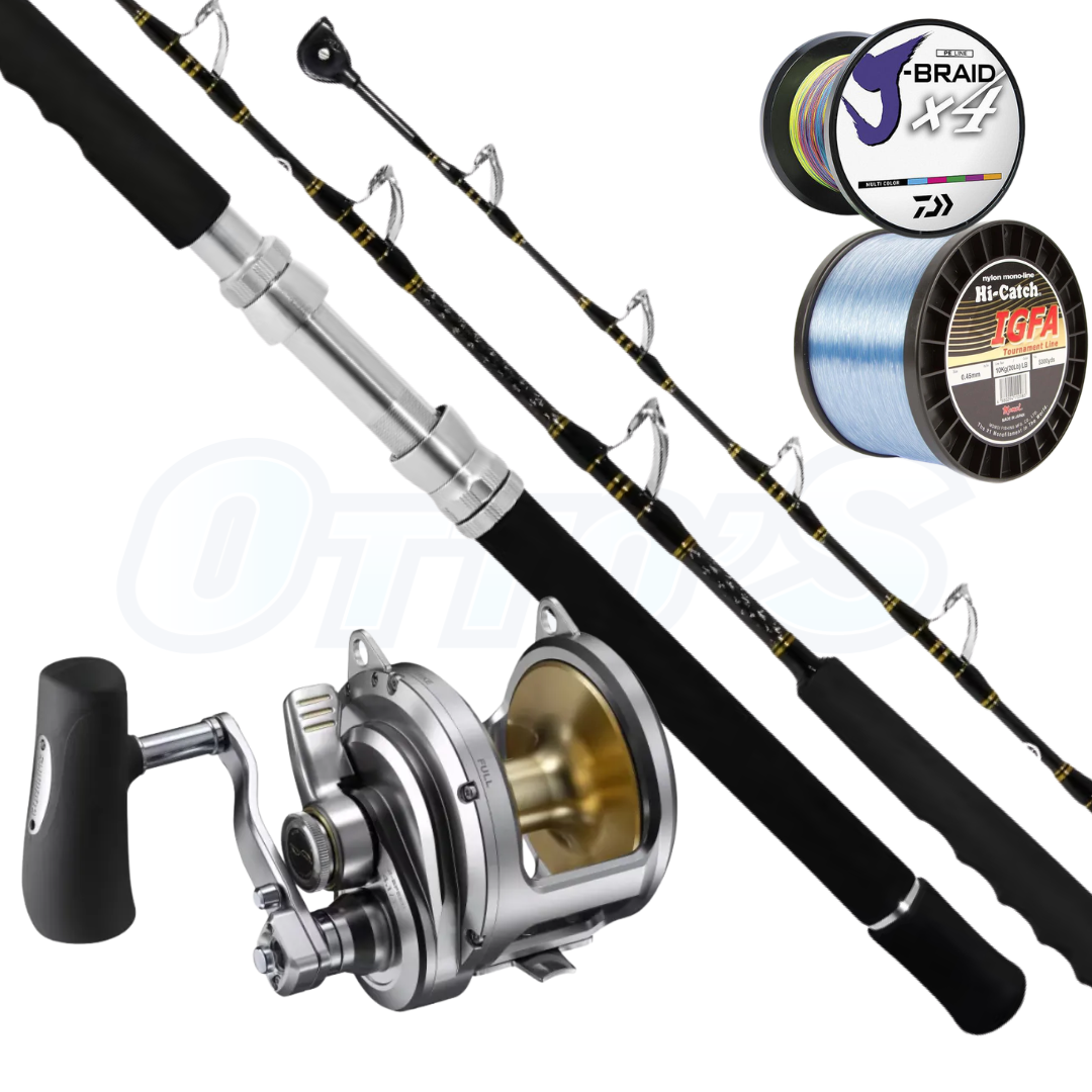 Shimano Talica 40 & Speedmaster 37kg Game Fishing Combo