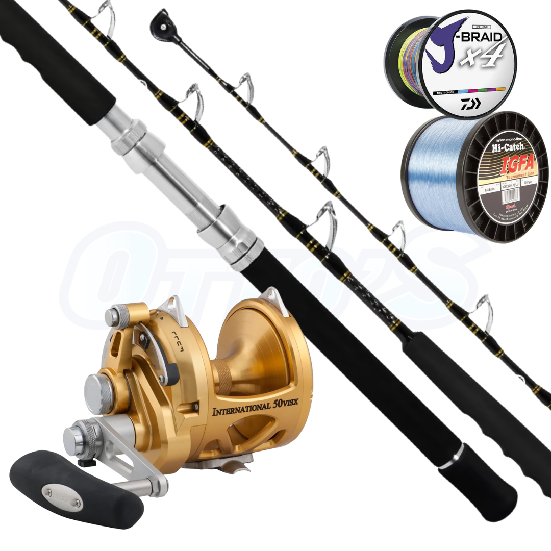 Penn International 50 & Shimano Speedmaster 37kg Game Fishing Combo