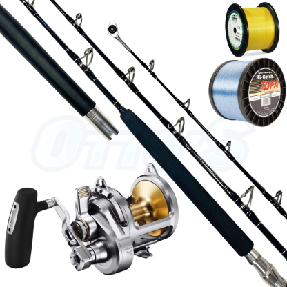 15kg Gamefishing Combo Shimano Talica 25 and Fishfinder Custom Series
