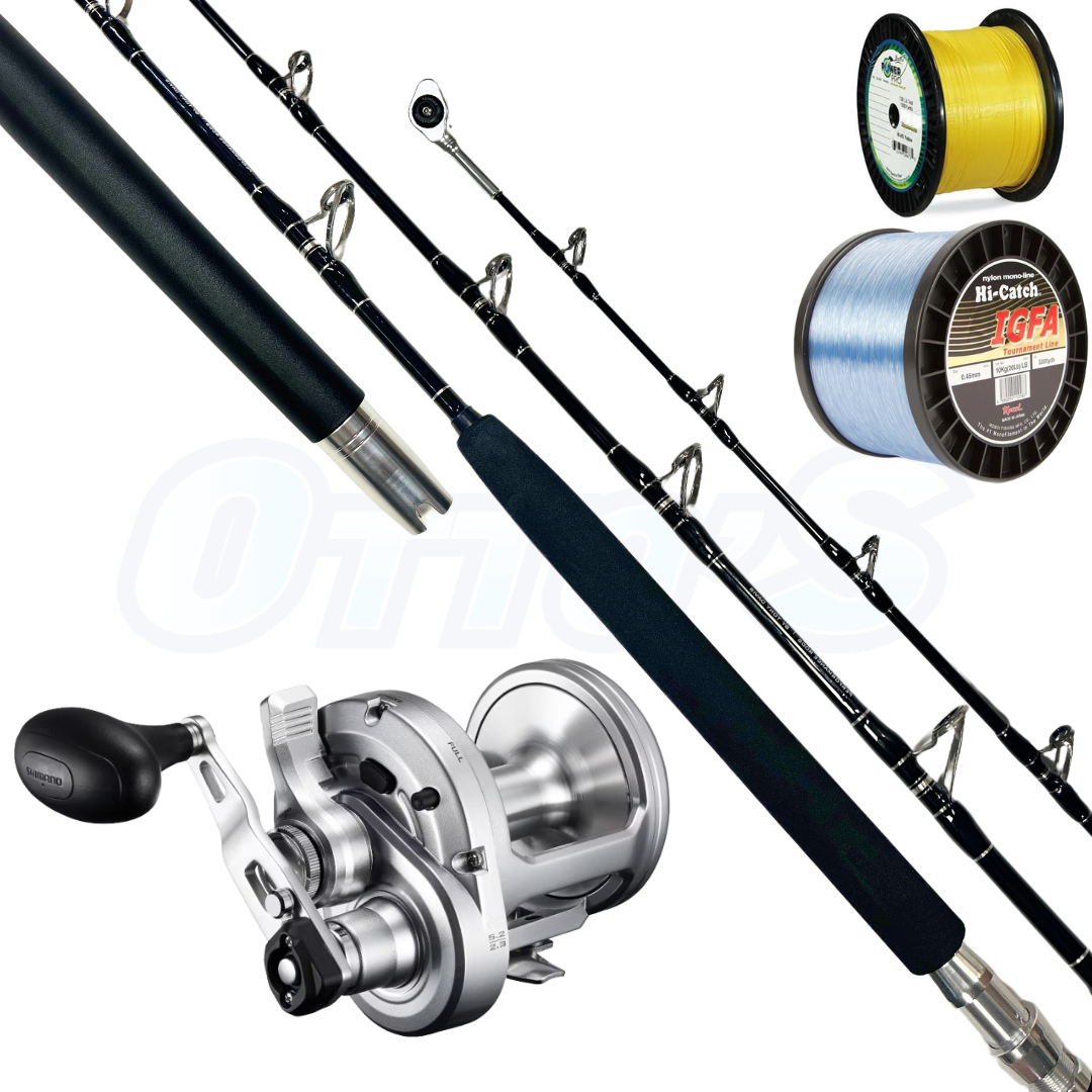 24kg Gamefishing Combo Fishfinder Custom and Shimano Speedmaster