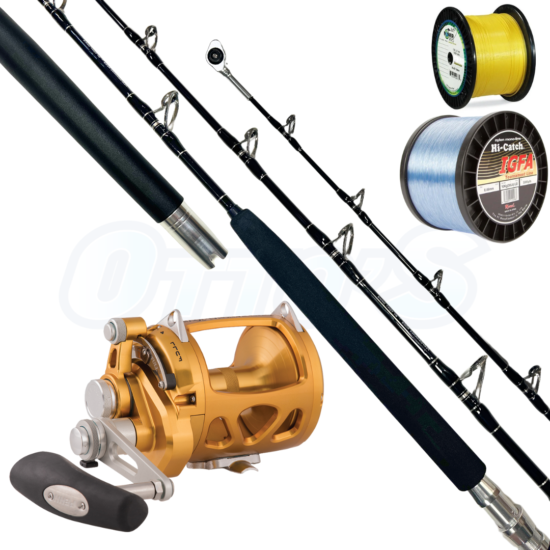 24kg Gamefishing Combo Fishfinder Custom and Penn International