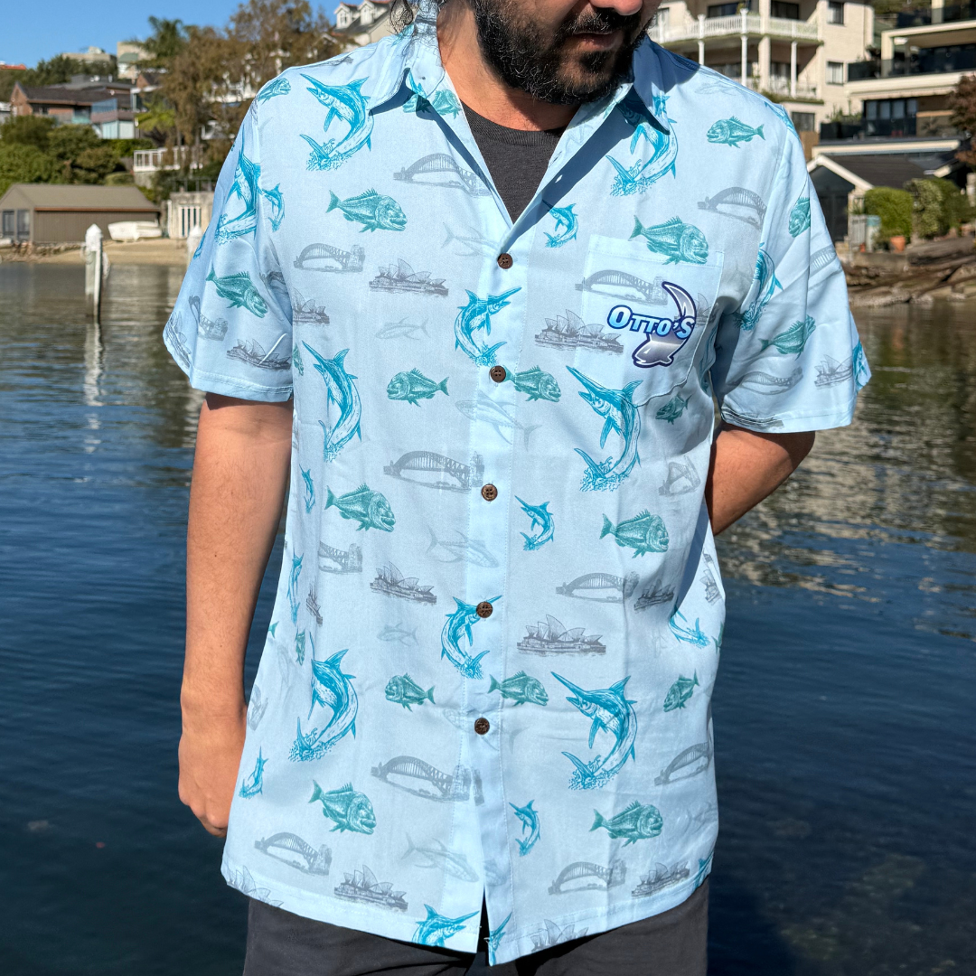 Otto's 50 +UPF Collared Short Sleeve Shirt 
