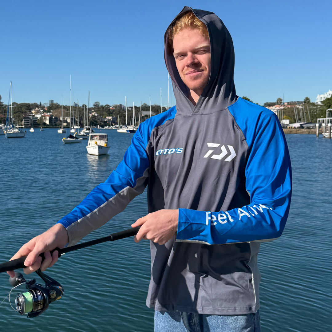 Daiwa / Ottos Hooded Lightweight Fishing Shirt