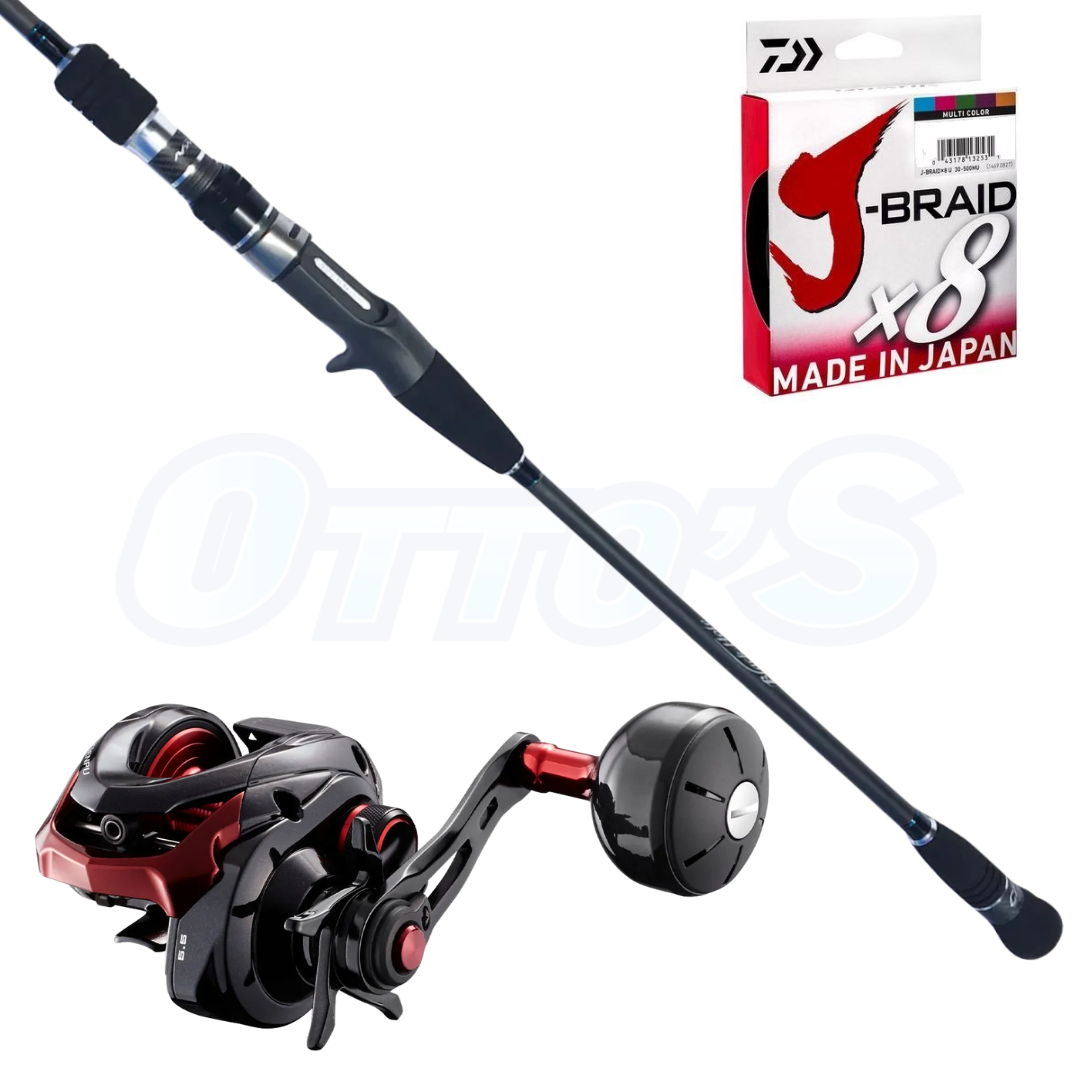 Shimano Genpu XT & NS Black Hole Overhead Jigging Combo