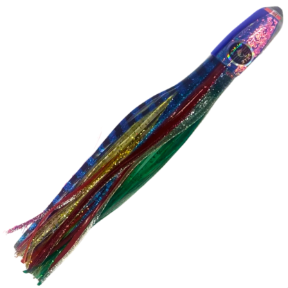 Billmark 8'' POG Crinkle Head Bullet Tuna Lure
