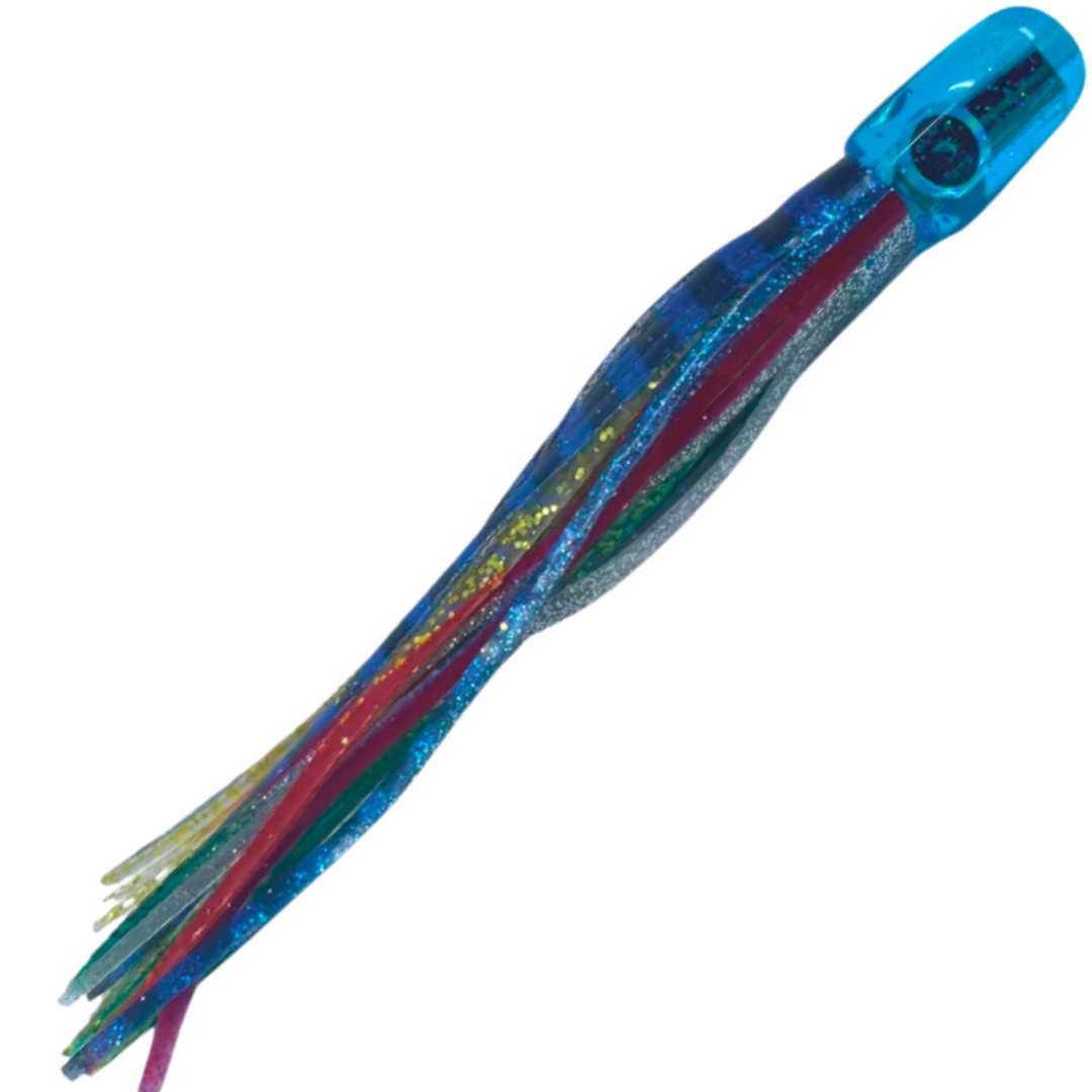 Black Pete Billmark Bluefin Candy 6" Skirted Marlin and Tuna Trolling Lure-Otto's  Tackle World